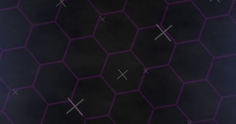 Abstract Hexagonal Pattern with Digital Data Elements - Download Free Stock Images Pikwizard.com