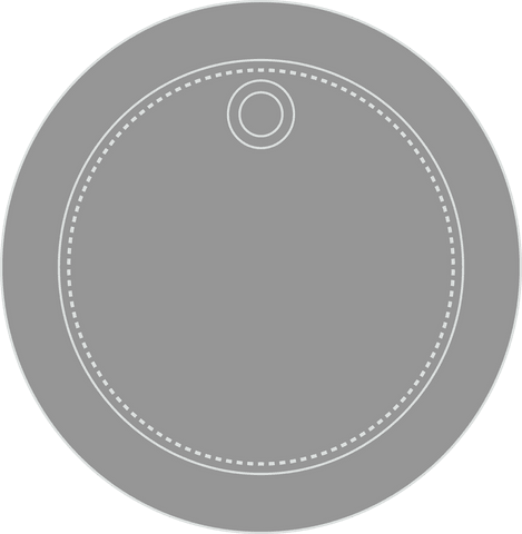 blank round label with dashed border on transparent background - Download Free Stock Videos Pikwizard.com