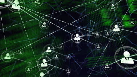 Digital Network Connection Across Green Data Streams