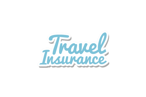 transparent travel insurance text design in light blue cartoony font - Download Free Stock Videos Pikwizard.com
