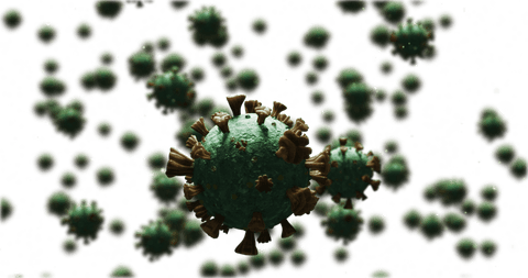 multiple transparent microscopic covid-19 cells - Download Free Stock Videos Pikwizard.com