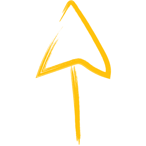 bold yellow arrow icon on transparent background vector graphic - Download Free Stock Videos Pikwizard.com