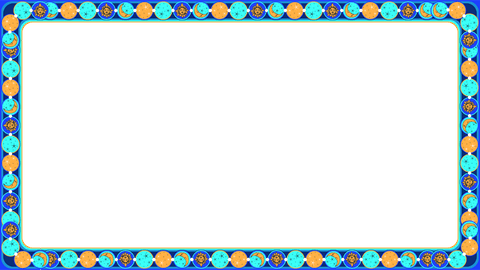 Transparent Celestial Frame with Sun Moon and Stars - Download Free Stock Videos Pikwizard.com
