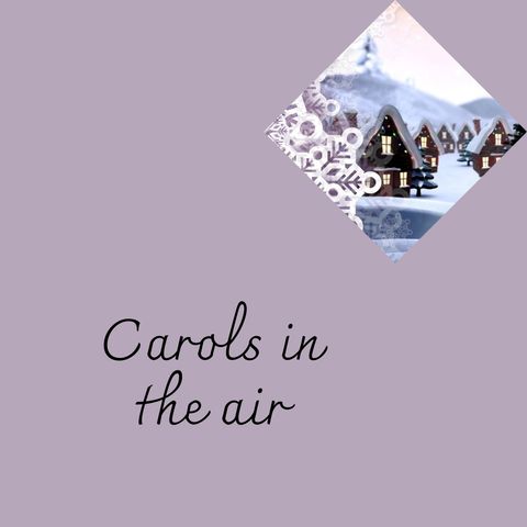 winter wonderland with holiday carols and festive scene - Download Free Stock Templates Pikwizard.com