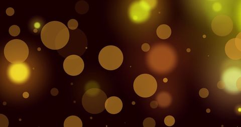 Glowing Bokeh Light Background with Yellow and Orange Spots - Download Free Stock Images Pikwizard.com