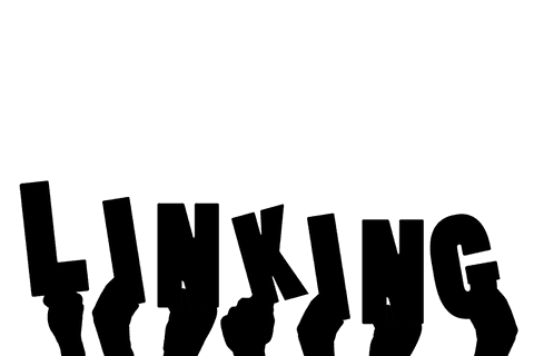 Digital hands connecting network on transparent background