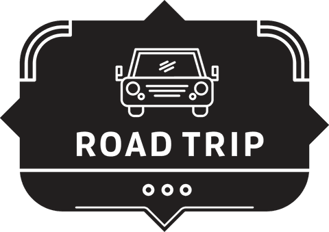 transparent road trip text with minimalist design - Download Free Stock Videos Pikwizard.com