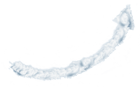 transparent curved smoky cloud arrow design - Download Free Stock Videos Pikwizard.com