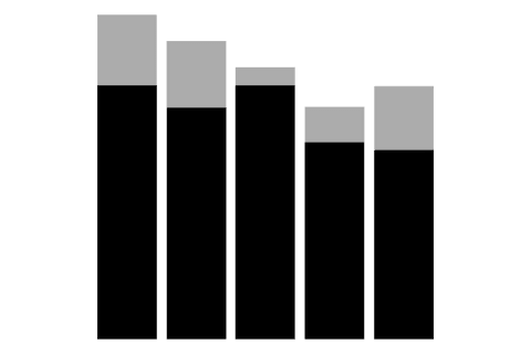 Digital png illustration of black gray stripes on transparent background