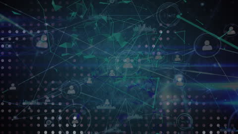 Global Network Connections Data Processing Simulation