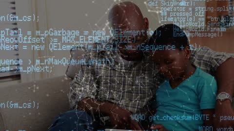 Digital Overlay with Father and Son Learning