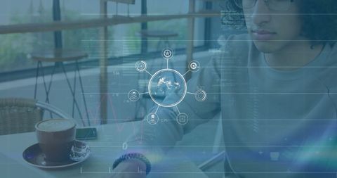 Digital Connections Network and Data Processing with Young Professional