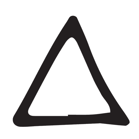 solid black geometric triangle shape on transparent background - Download Free Stock Videos Pikwizard.com
