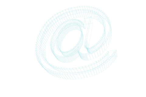 Transparent 3D At Symbol Illustration on Black Background - Download Free Stock Videos Pikwizard.com