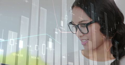 Businesswoman Analyzing Financial Data on Tablet Technology - Download Free Stock Images Pikwizard.com