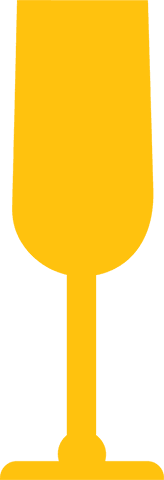 Yellow Glass on Transparent Background Ideal for Celebration Designs - Download Free Stock Videos Pikwizard.com