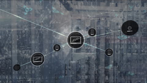 Digital Network Connections in Server Room Context