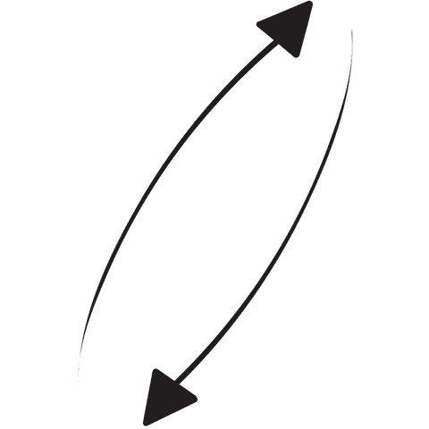 Curved Black Arrows Transparent Background - Download Free Stock Videos Pikwizard.com