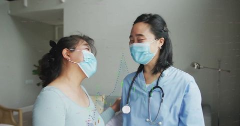 Nurse Providing Emotional Support at Home with Compassion