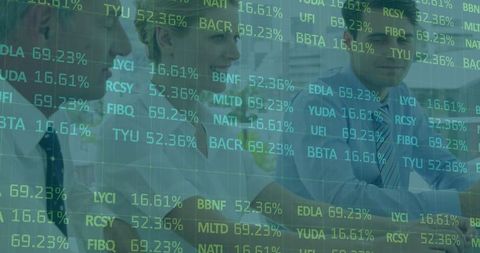 Business Professionals Analyzing Digital Finance Data - Download Free Stock Images Pikwizard.com