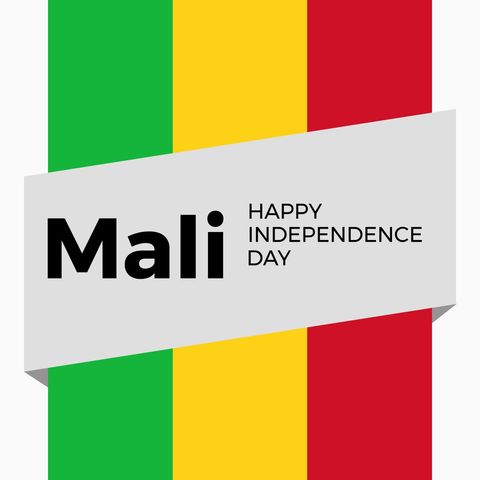 mali independence day celebration with patriotic designs - Download Free Stock Templates Pikwizard.com