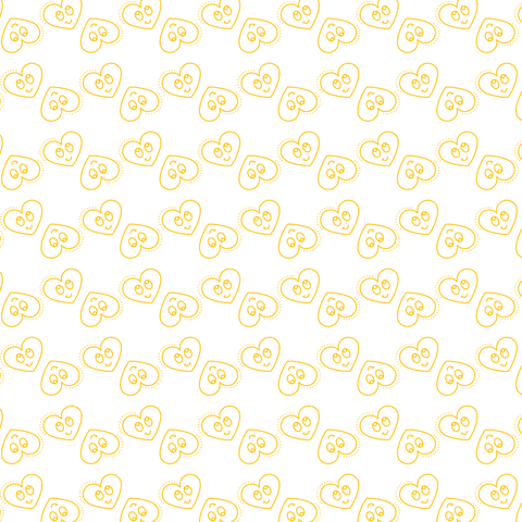 yellow heart smile icon repeating pattern on transparent background - Download Free Stock Videos Pikwizard.com