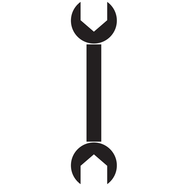 Simple Black Wrench on Transparent Background - Download Free Stock Videos Pikwizard.com