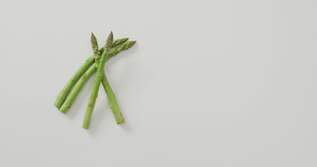 Fresh Asparagus Spears Over White Background - Download Free Stock Images Pikwizard.com