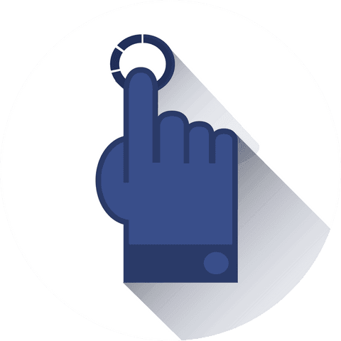 digital hand pushing button with transparent background symbol - Download Free Stock Videos Pikwizard.com
