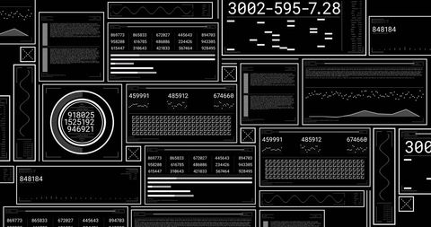 Futuristic Data Processing Digital Interface Design - Download Free Stock Images Pikwizard.com