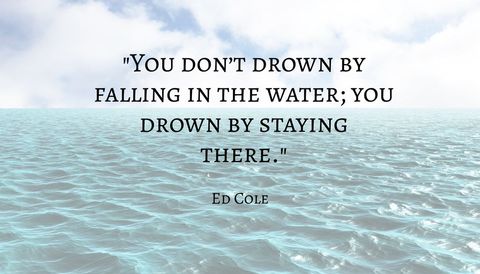 Motivational Quote on Ocean Water Symbolizing Change - Download Free Stock Templates Pikwizard.com
