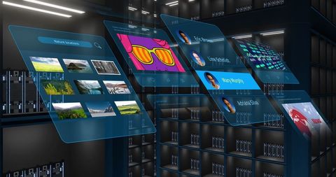 Digital Networks and Cloud Computing Visualization Concept - Download Free Stock Images Pikwizard.com