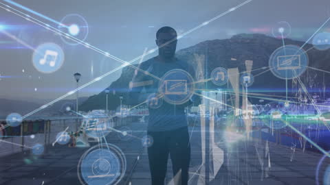 Futuristic Network Visualization with Young Professional