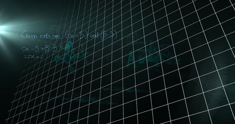 Floating Mathematical Equations on Black Digital Background - Download Free Stock Images Pikwizard.com