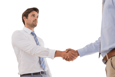 transparent businessmen shaking hands for professional agreement concept - Download Free Stock Videos Pikwizard.com