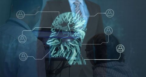 Futuristic Healthcare with AI Data Interface Concept - Download Free Stock Images Pikwizard.com