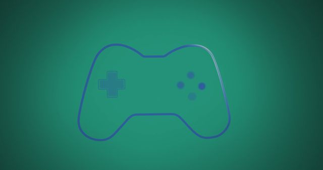 Game Controller Icon on Green Background for Digital Interface Themes - Download Free Stock Images Pikwizard.com