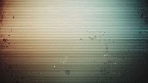 Vintage grain gradient with horizontal scanlines, dust specks, vignetting, distressed look