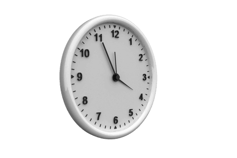 wall clock on transparent background vector illustration - Download Free Stock Videos Pikwizard.com