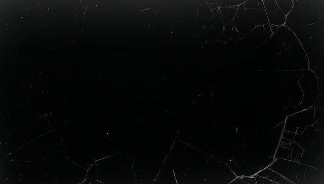 Cracked glass texture with hairline fractures, dust and scratches for overlays