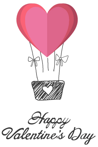 Valentine's Heart Balloon on Transparent Background for Celebrations - Download Free Stock Videos Pikwizard.com