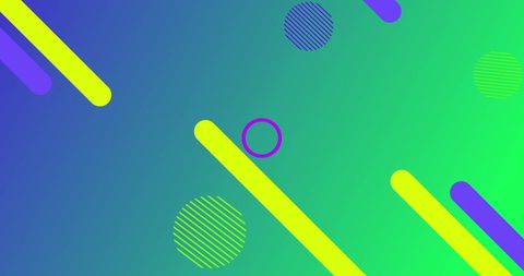 Vibrant Abstract Shapes in Seamless Motion - Download Free Stock Images Pikwizard.com