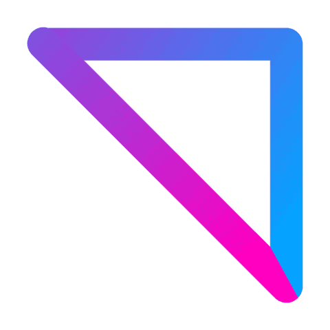 abstract gradient corner shape with transparent background - Download Free Stock Videos Pikwizard.com