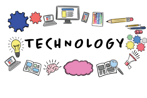 technology and communication icons on transparent background - Download Free Stock Videos Pikwizard.com