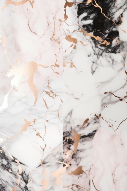 Elegant design featuring a marble texture with gleaming rose gold veins. It is perfect for use in branding materials, wallpapers, product packaging, and digital designs that aim to convey sophistication and luxury.