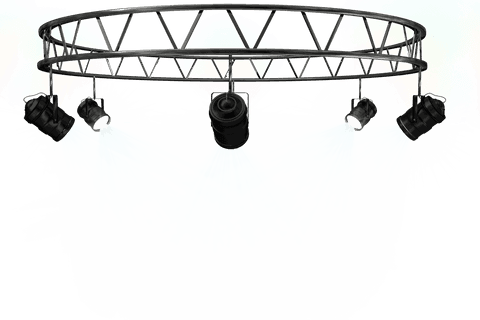 transparent stage lighting with colorful spotlights - Download Free Stock Videos Pikwizard.com