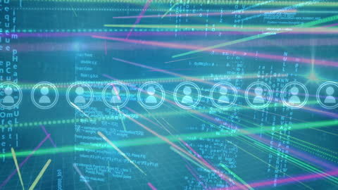 Digital Interface with Data and Icon Integration