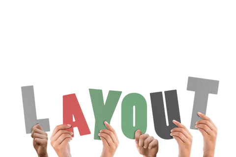 hands holding transparent colorful letters spelling layout - Download Free Stock Videos Pikwizard.com