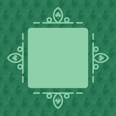Elegant Green Square Card Design with Transparent Border - Download Free Stock Videos Pikwizard.com