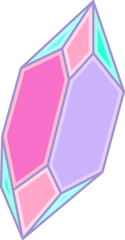 elegant faceted pastel crystal floating on transparent background - Download Free Stock Videos Pikwizard.com
